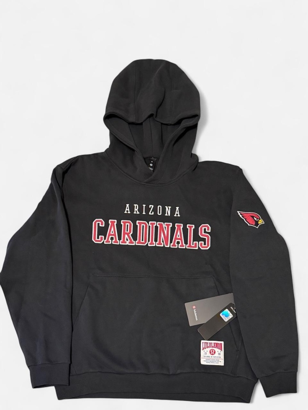 NWT Lululemon NFL Arizona Cardinals Steady State Pullover Hoodie Mens Size M